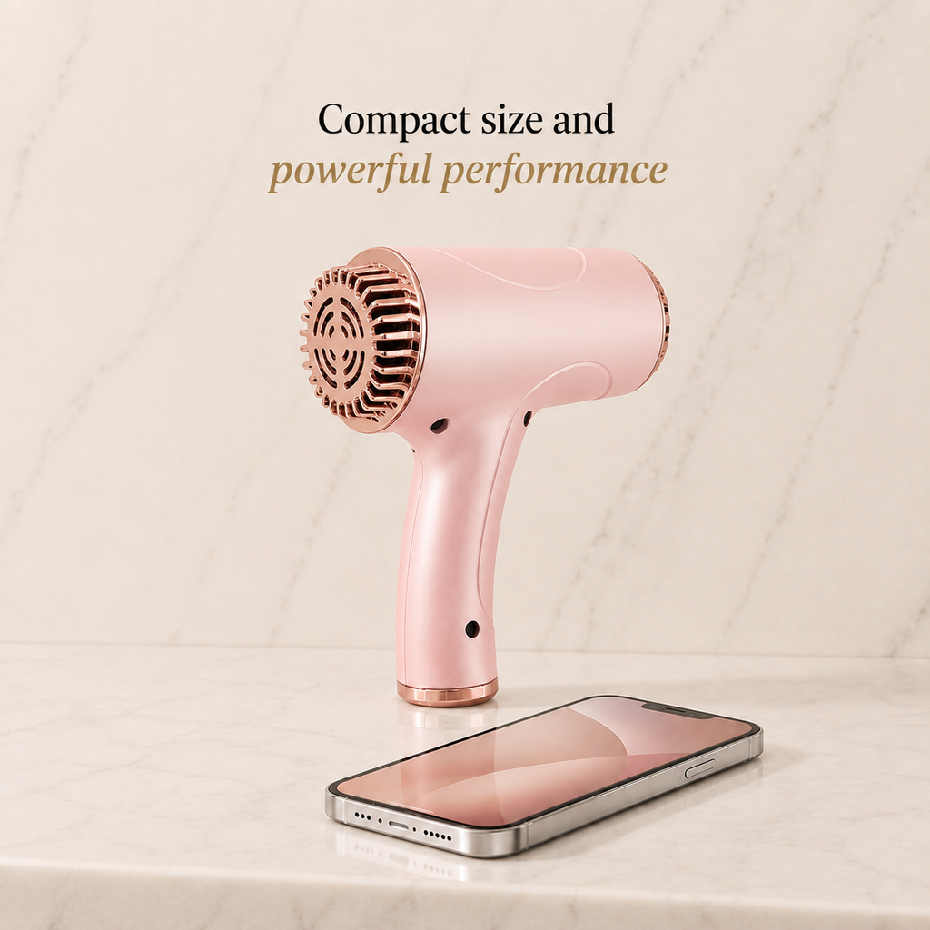AeroFlow™ Go| Portable Ionic Hair Dryer