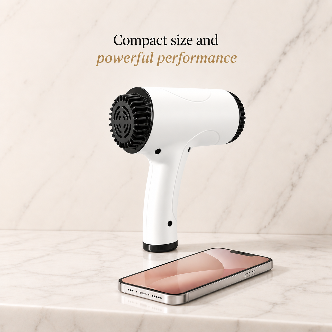 AeroFlow™ Go| Portable Ionic Hair Dryer
