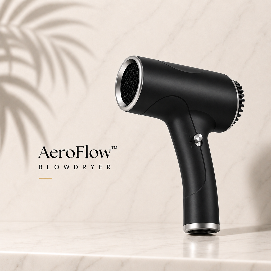 AeroFlow™ Go| Portable Ionic Hair Dryer