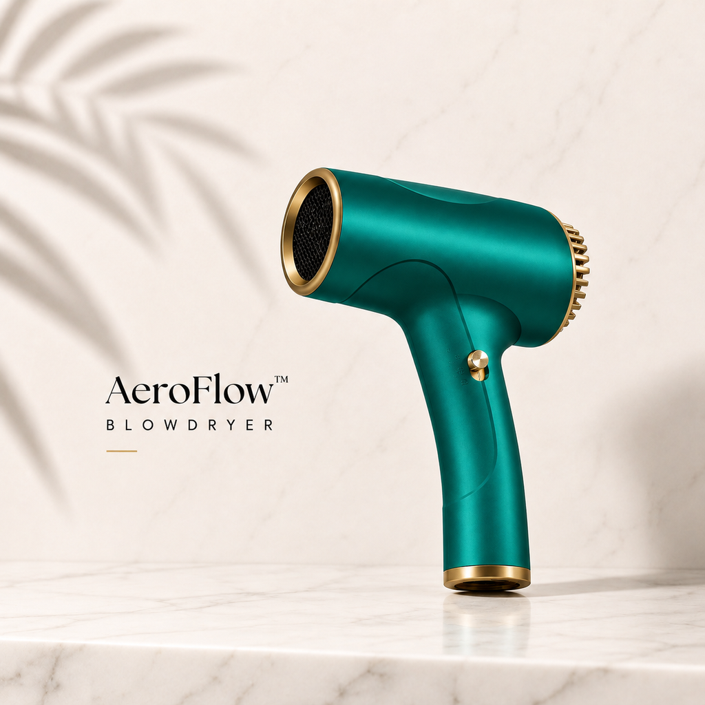 AeroFlow™ Go| Portable Ionic Hair Dryer