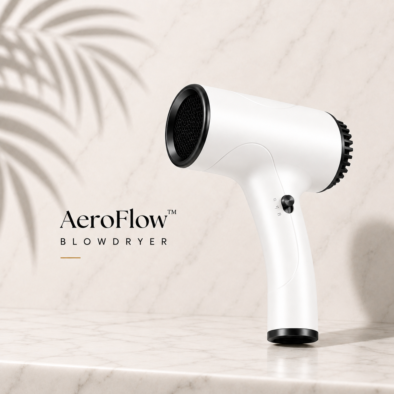 AeroFlow™ Go| Portable Ionic Hair Dryer