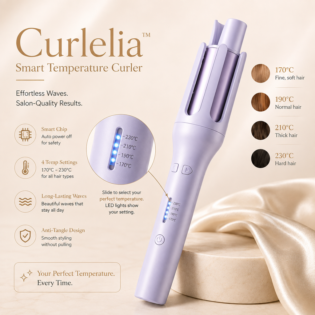 Curelia™ Classic | Automatic Ceramic Hair Curler