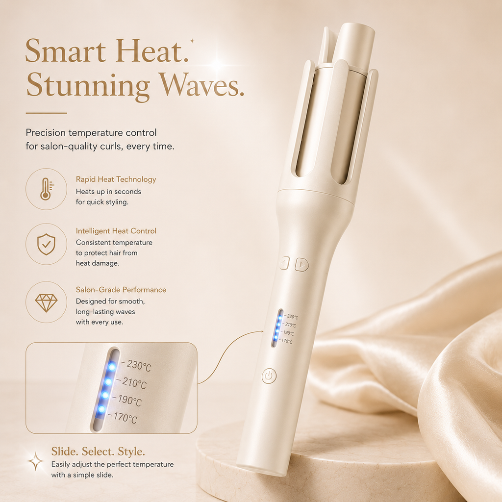 Curelia™ Classic | Automatic Ceramic Hair Curler