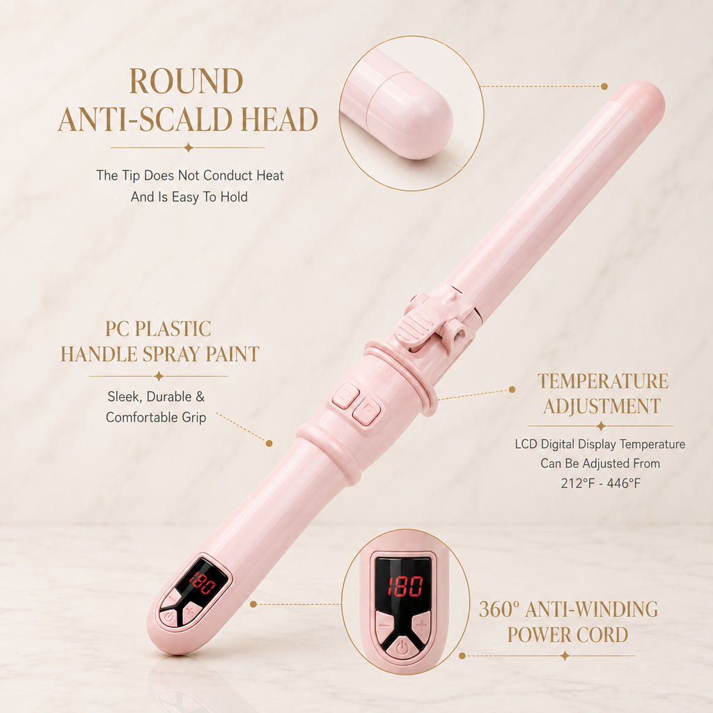 Curlelia™ Pro | Automatic Rotating Curling Iron