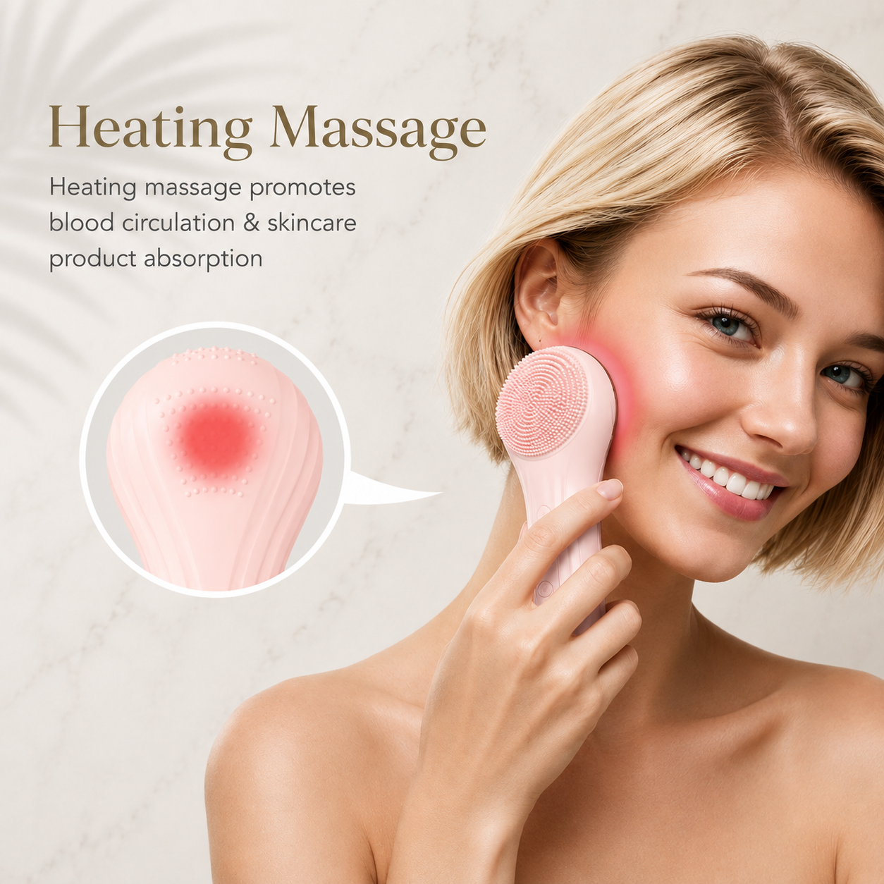 Arizele Essentials™ | Sonic Rechargeable Facial Cleansing Brush & Exfoliator