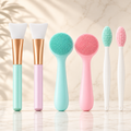 Arizele Essentials™ | 6 Piece Silicone Facial Cleansing & Exfoliating Brush Set