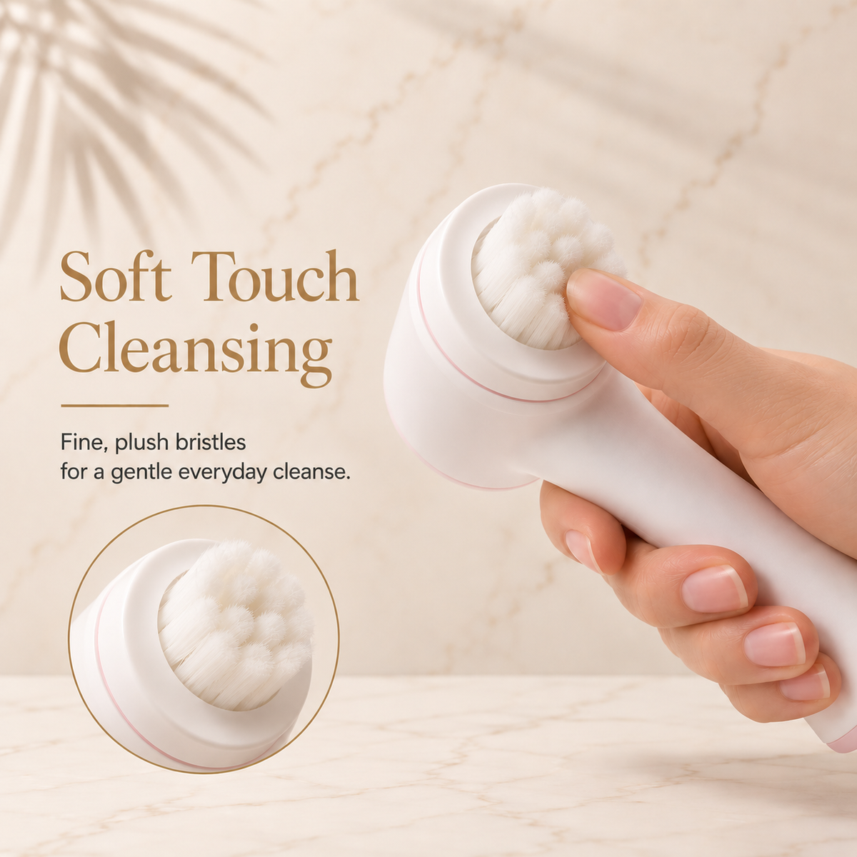 Arizele Essentials™ | Dual-Sided Facial Cleansing & Exfoliating Brush