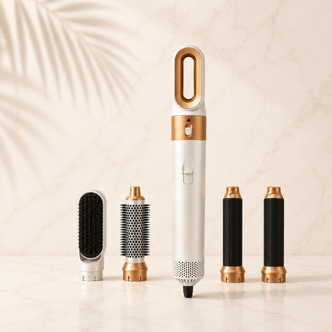 Veloura™ | 5-in-1 Air Styler Hair Dryer & Volumizing Brush