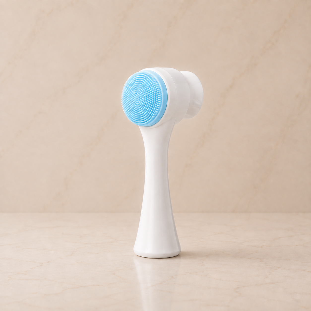 Arizele Essentials™ | Dual-Sided Facial Cleansing & Exfoliating Brush