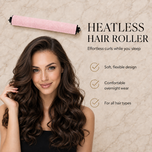 Arizele Essentials™ | 3-Piece Heatless Curling Rod Set