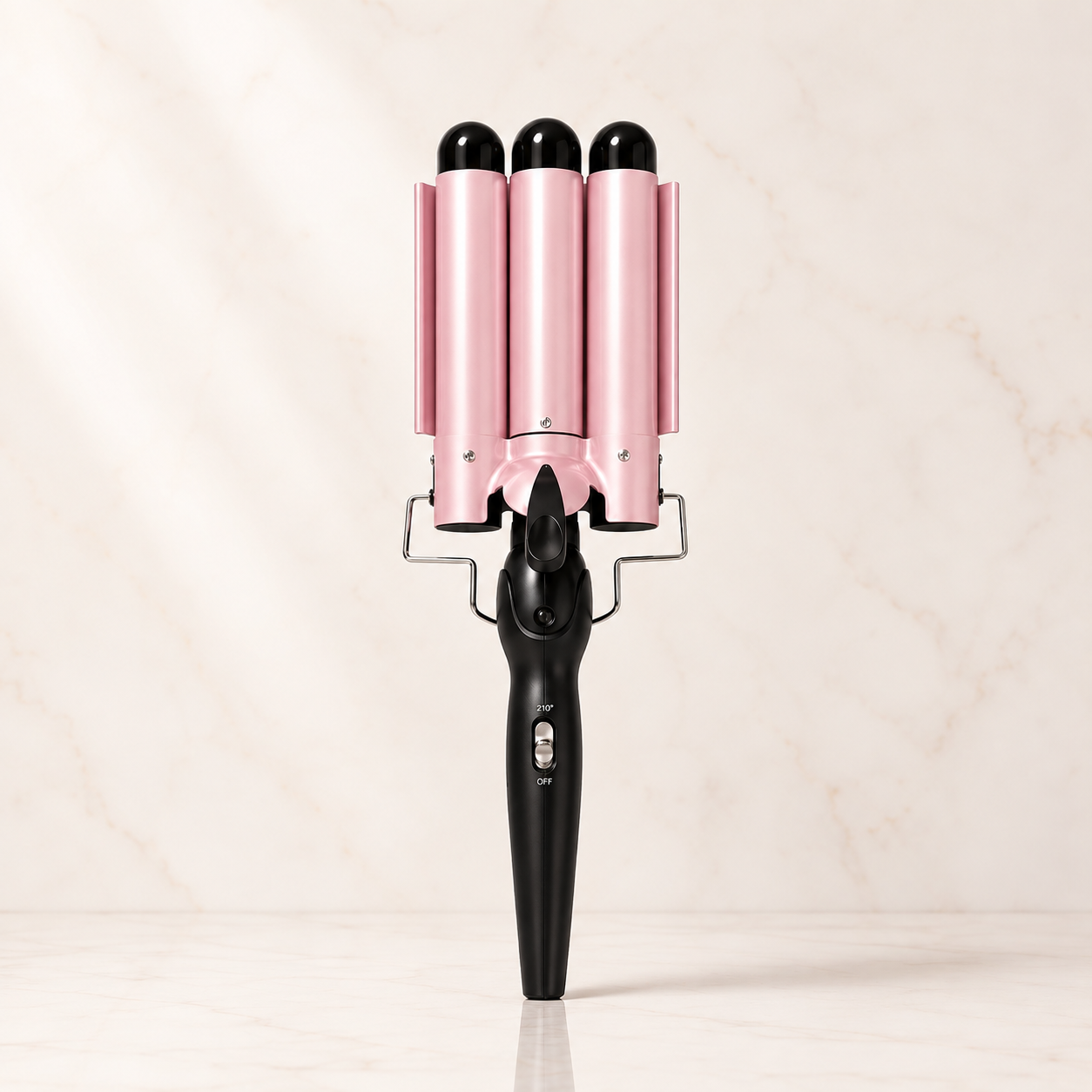 Curlelia™ Wave | 3-Barrel Hair Waver & Curling Iron