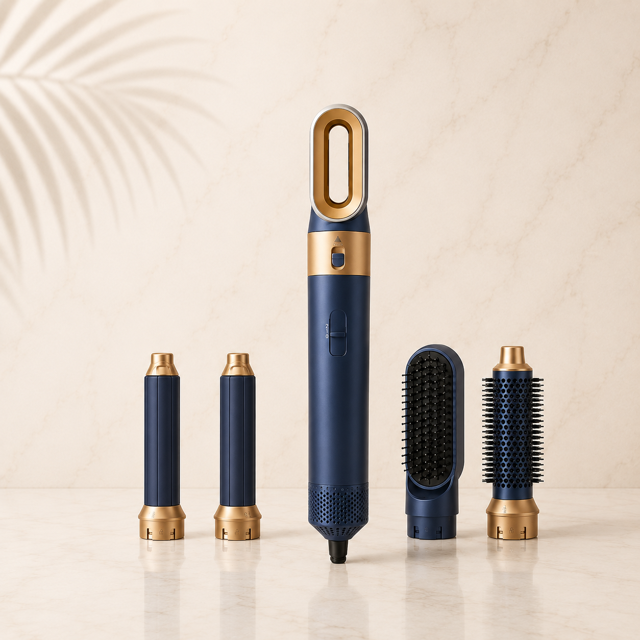 Veloura™ | 5-in-1 Air Styler Hair Dryer & Volumizing Brush