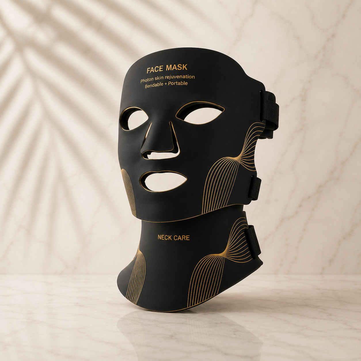 Lumielle™ 7-Color LED Light Therapy Mask – Face & Neck Skincare Device