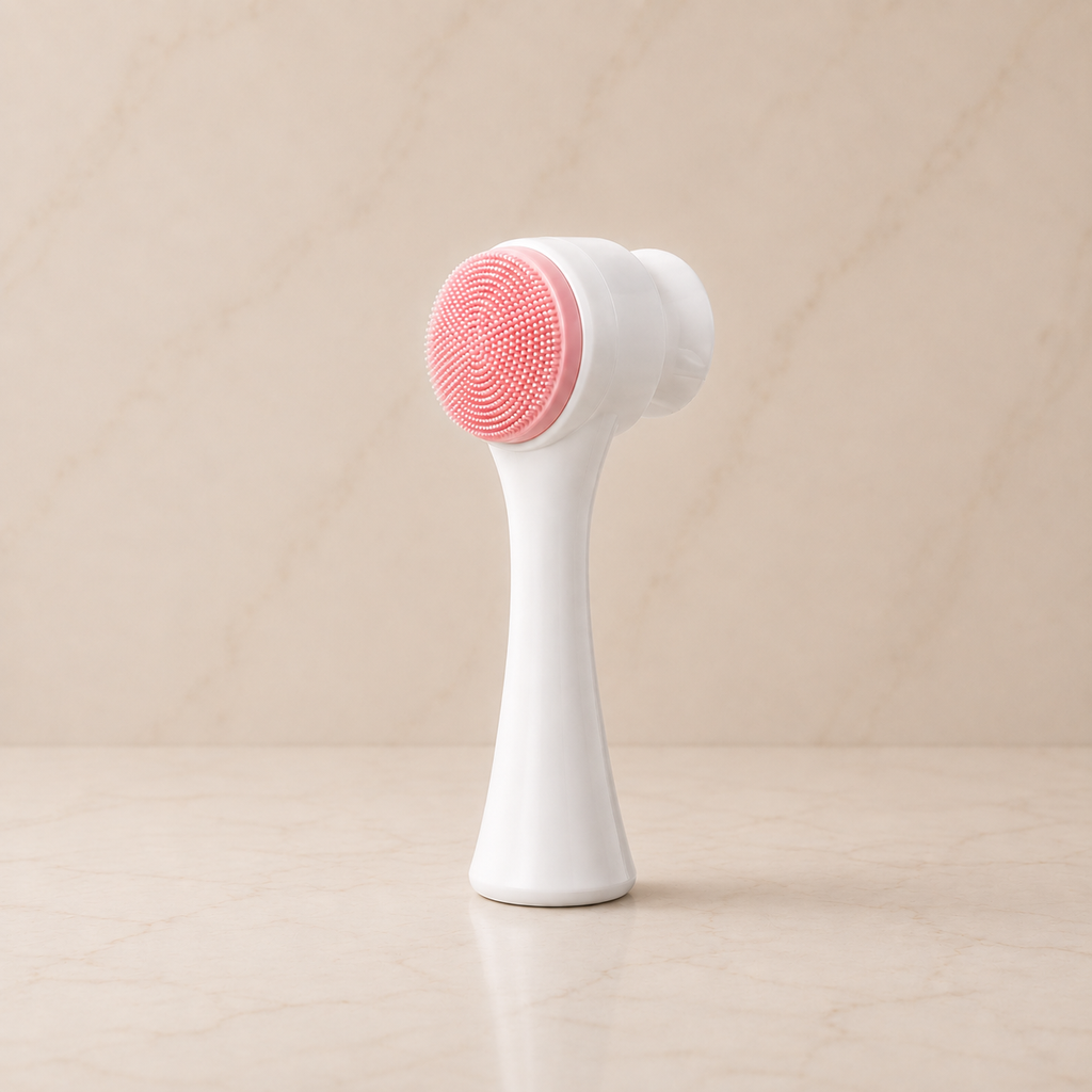 Arizele Essentials™ | Dual-Sided Facial Cleansing & Exfoliating Brush