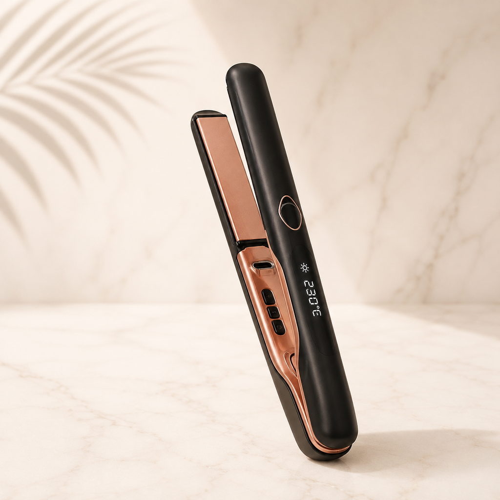 Straelia™ Pro | Digital Ceramic Flat Iron Hair Straightener